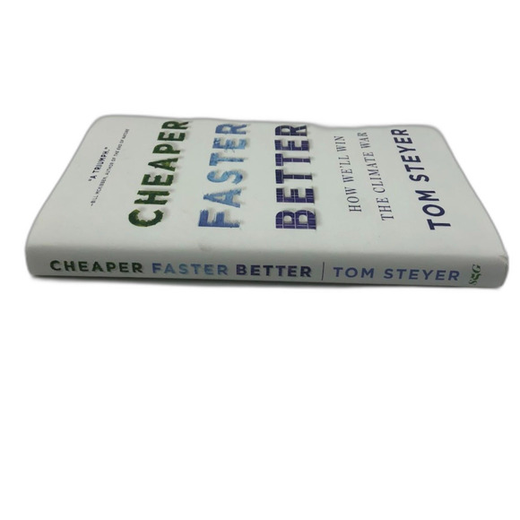 Cheaper Faster Better How We'll Win The Climate War Book Tom Steyer Hardback - Picture 5 of 15